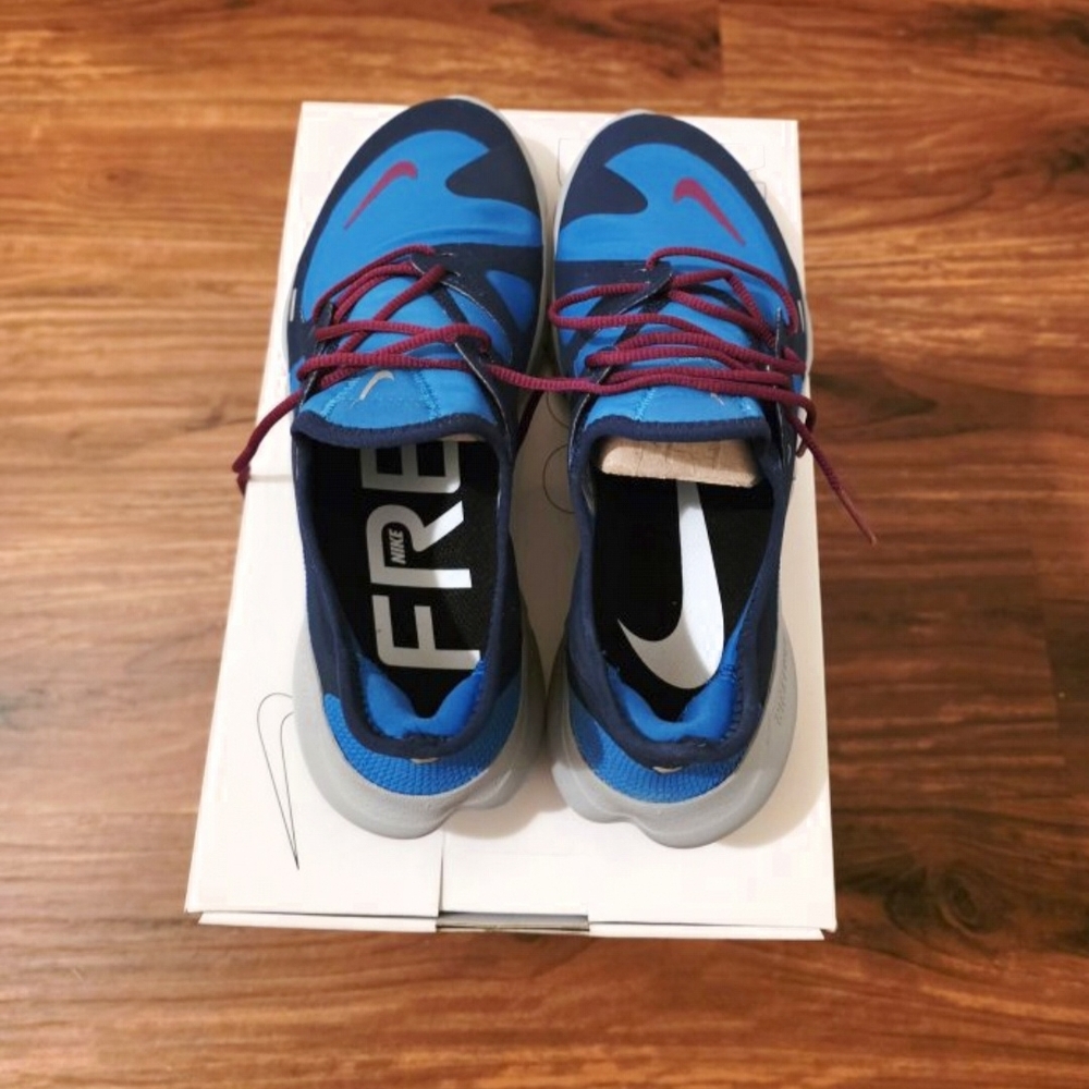 Nike Blue and Red Athletic Shoes